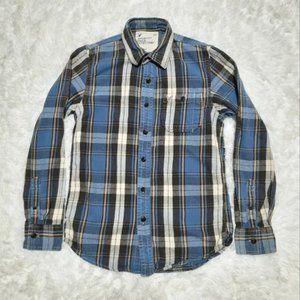 MEN'S AMERICAN EAGLE FLANNEL SHIRT SIZE SMALL